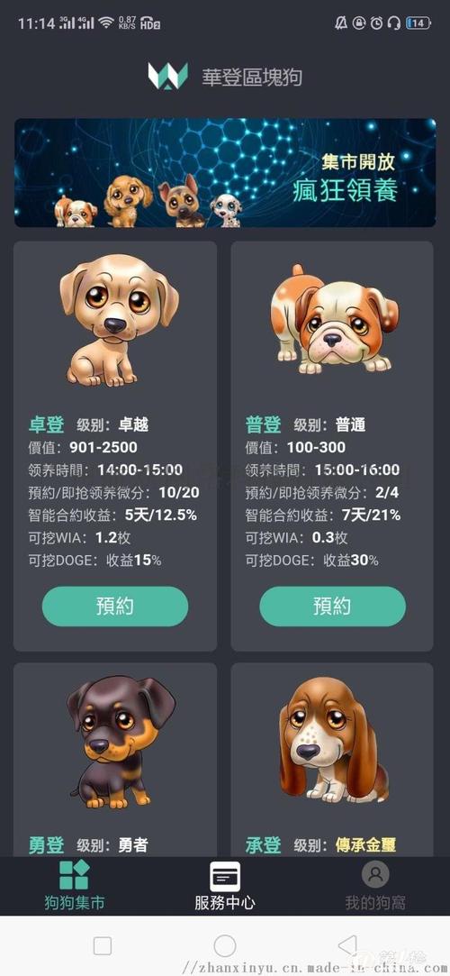 华登区块狗挖币游戏平台app源码可定制开发高通区宠物狗